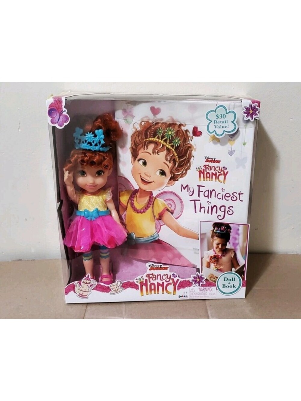 Disney Junior Fancy Nancy My Fanciest Things Doll & Book Gift Set New Jakks